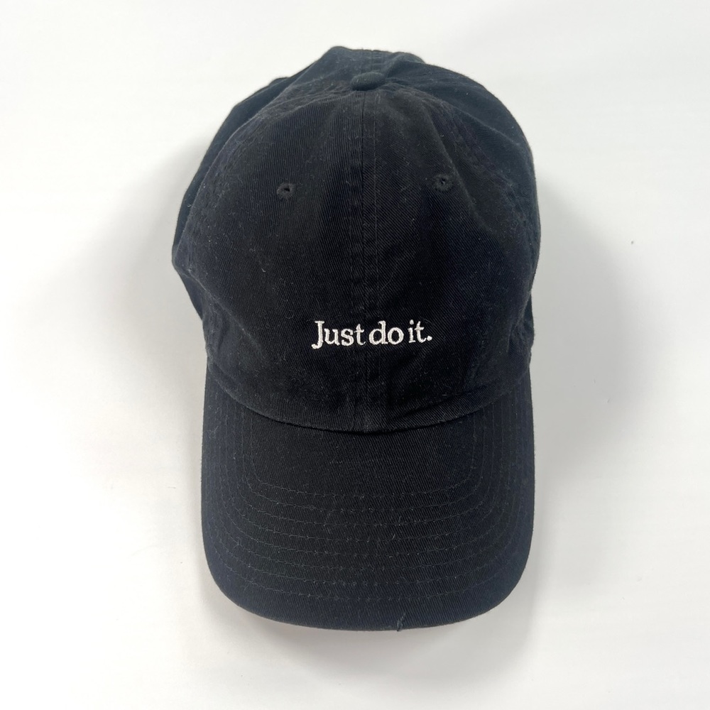 Nike “Just Do It” Black Ball Cap Hat